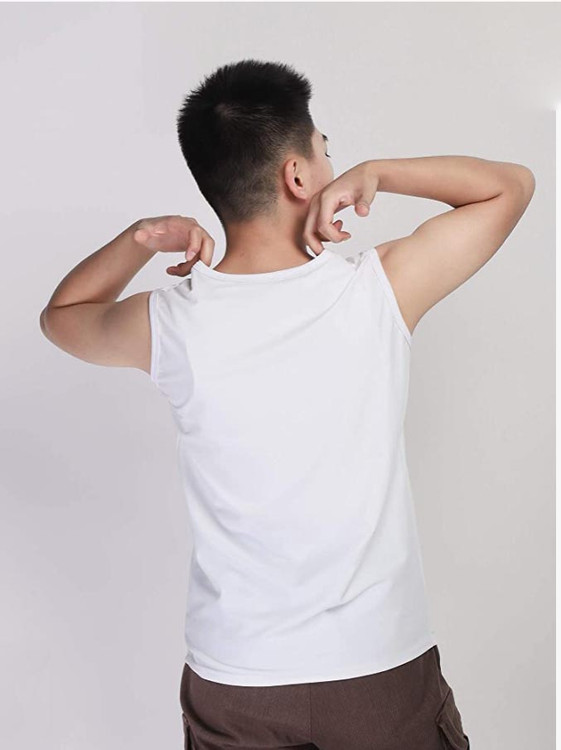 فریم پشت بیندر تمام تنه استین حلقه ای ارجامان سفید تن مانکن