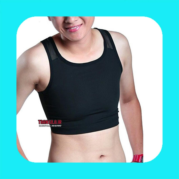 فریم جلو بیندر نیم تنه ساده المانی مشکی تن مانکن