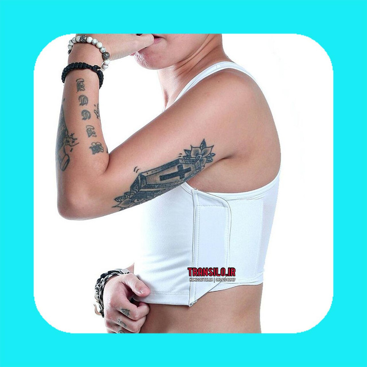 فریم بغل بیندر نیم تنه چسب دار المانی سفید تن مانکن