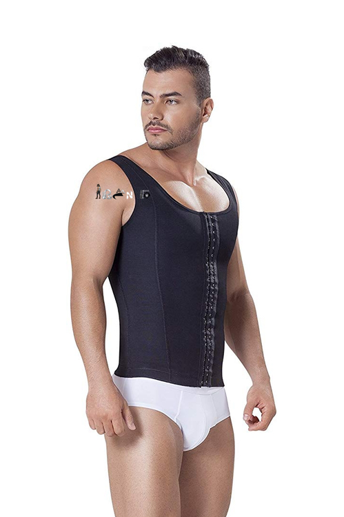 بیندر تمام ته قزندار یقه بزرگ مشکی از نمای سه رخ